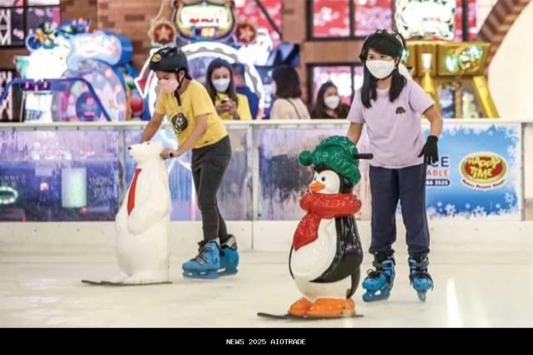 Empat wahana es menarik di Surabaya untuk liburan Natal dan Tahun Baru