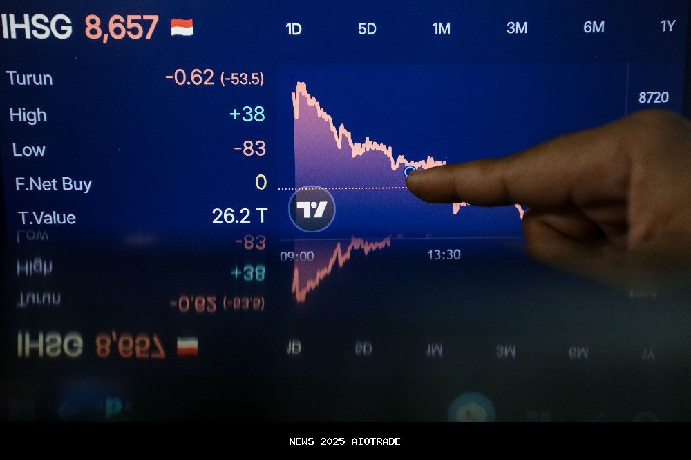 IHSG Turun 0,59% Minggu Ini, Transaksi Pasar Saham Lesu