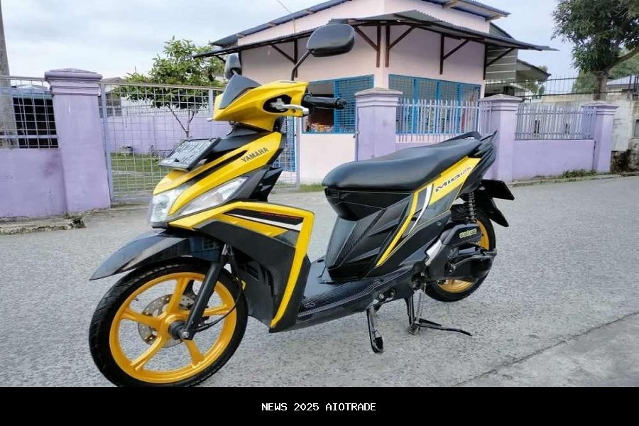 Penggemar nostalgia! Yamaha Mio versi terbaru hadir dengan gaya retro dan harga lebih murah