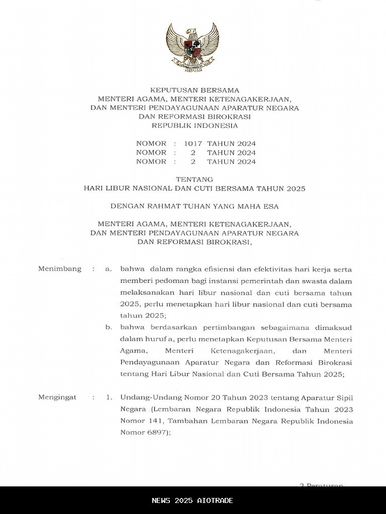 28 November 2025 Libur? Cek Kalender dan SKB 3 Menteri