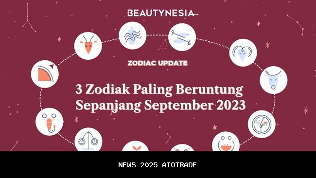 Empat Zodiak Paling Beruntung 11 September 2025, Rebut Keberuntungan Besar