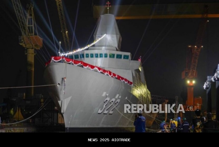PT PAL Luncurkan Fregat Berlaser Buatan Dalam Negeri