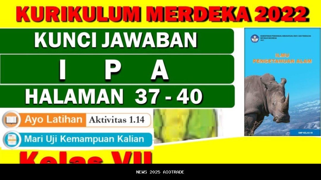 Kunci Jawaban IPA Kelas 8 Bab 4 Halaman 109 Edisi Revisi