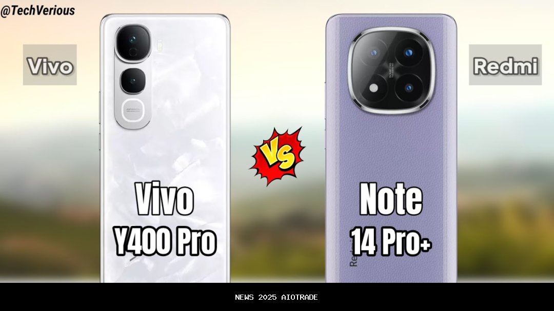 Vivo Y400 vs Redmi Note 14 5G, Pertarungan HP Mid Range di Bawah Rp3 Juta!