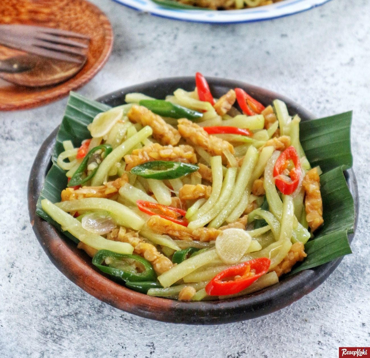 Resep Tumis Labu Siam Cabai Hijau Spesial