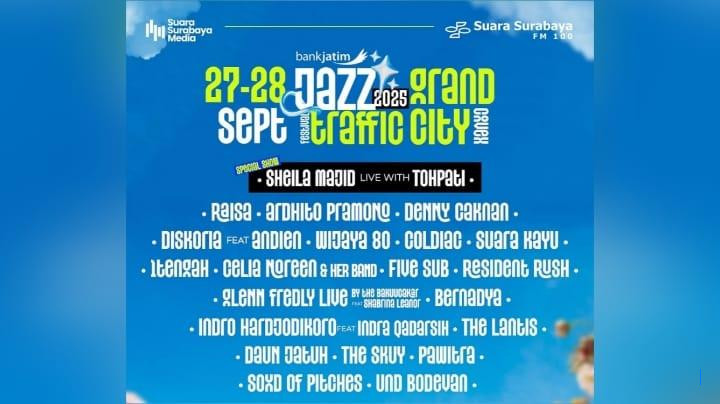 Festival Jazz Traffic 2025 Digelar Akhir Pekan Ini
