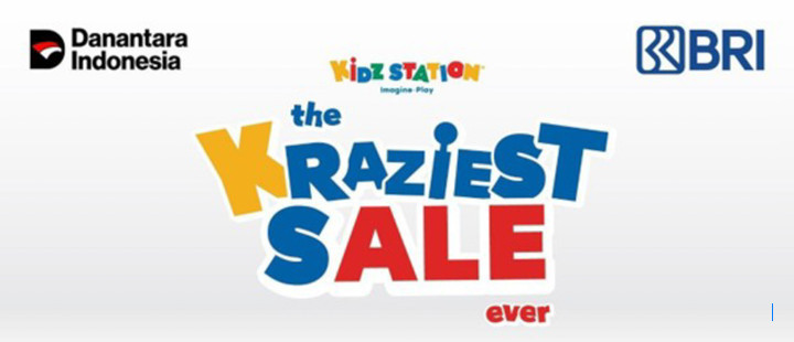 Diskon 90% di Kidz Station, Promo Spesial BRI Jakarta