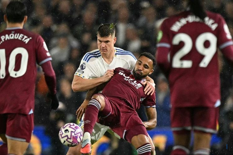 Leeds United Kalahkan West Ham 2-1, Awal Buruk Hammers dalam 52 Tahun