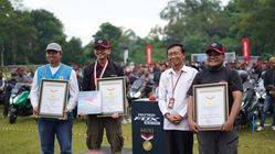 500 Motor Listrik Polytron Pecahkan Rekor MURI, PLN Dukung Ekosistem Kendaraan Listrik Nasional di J