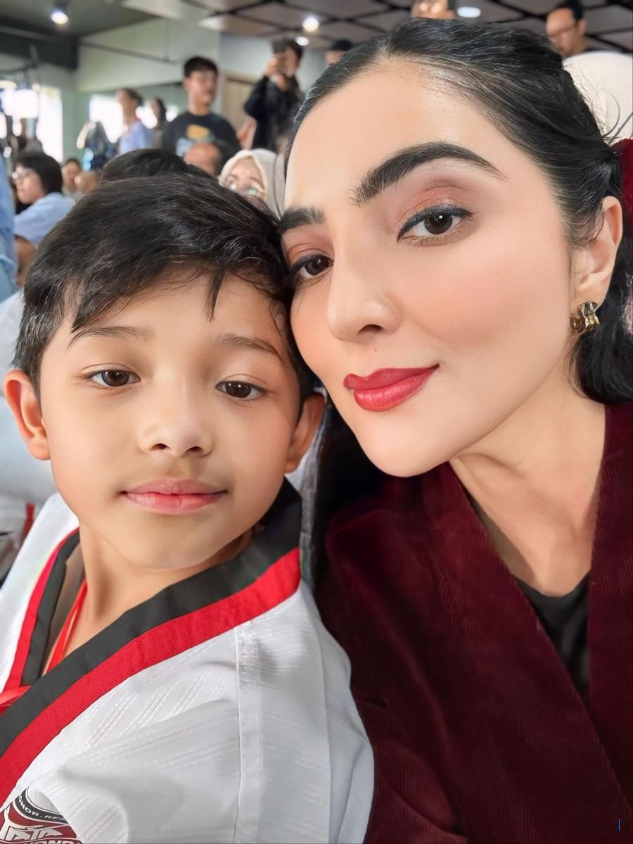 7 Potret Arsyah Hermansyah Juara Taekwondo, Kemenangan yang Membanggakan!