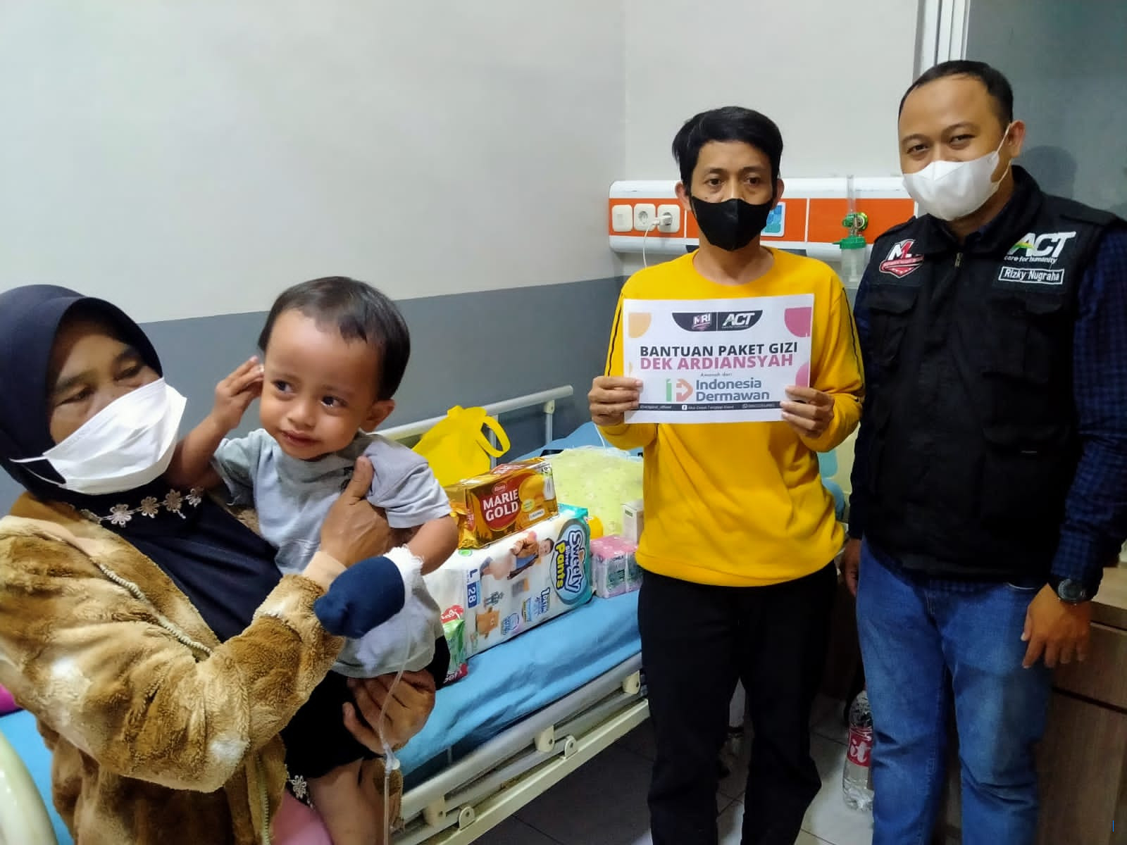 Bocah Alif Tanpa Lubang Anus Jalani Operasi, Pemkab Tanggung Biaya