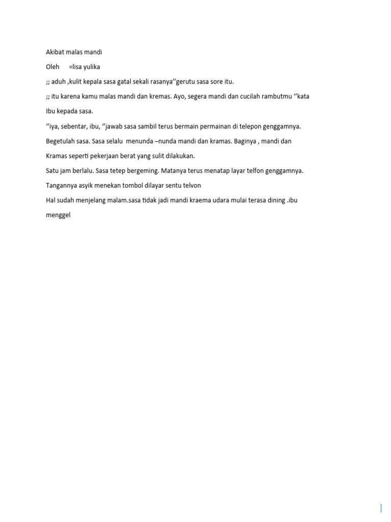 Waspada! 7 Dampak Negatif Tubuh Akibat Malas Mandi