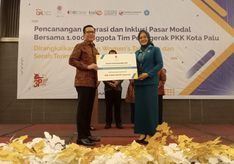 Ajak Warga Kota Palu Investasi di Pasar Modal, Kepala BEI Sulteng: Jangan Tunggu Sisa Gaji