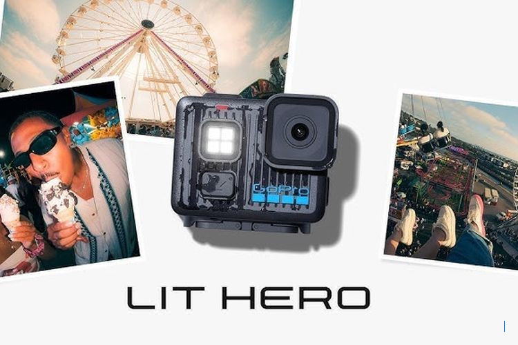 GoPro Lit Hero Rilis, Kamera Aksi dengan Lampu LED untuk Foto Retro