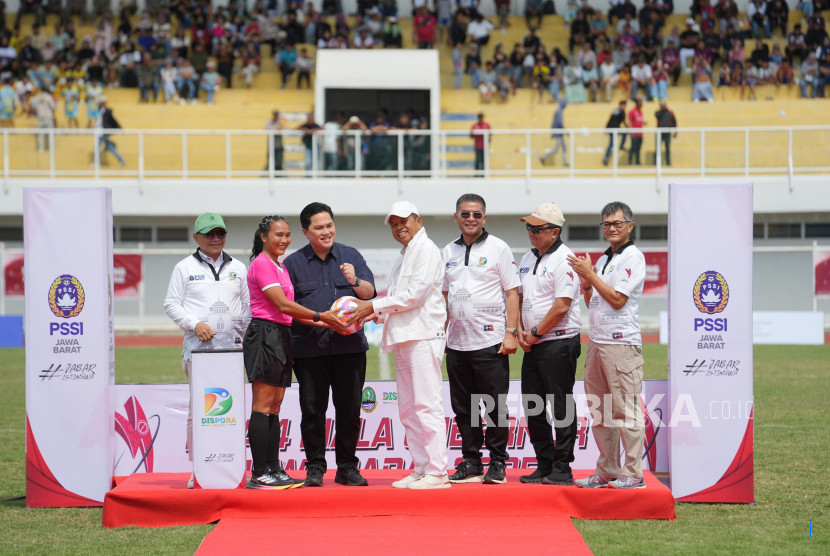 Erick Thohir dan KDM Luncurkan Liga 4 Piala Gubernur Jawa Barat 2025 di Garut: Menggali Bakat Lokal