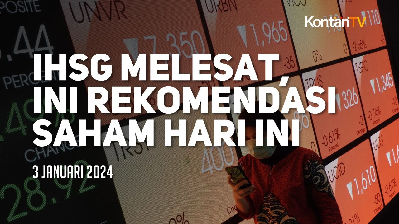 IHSG Melesat, Saham Ini Jadi Pemenang Bersama