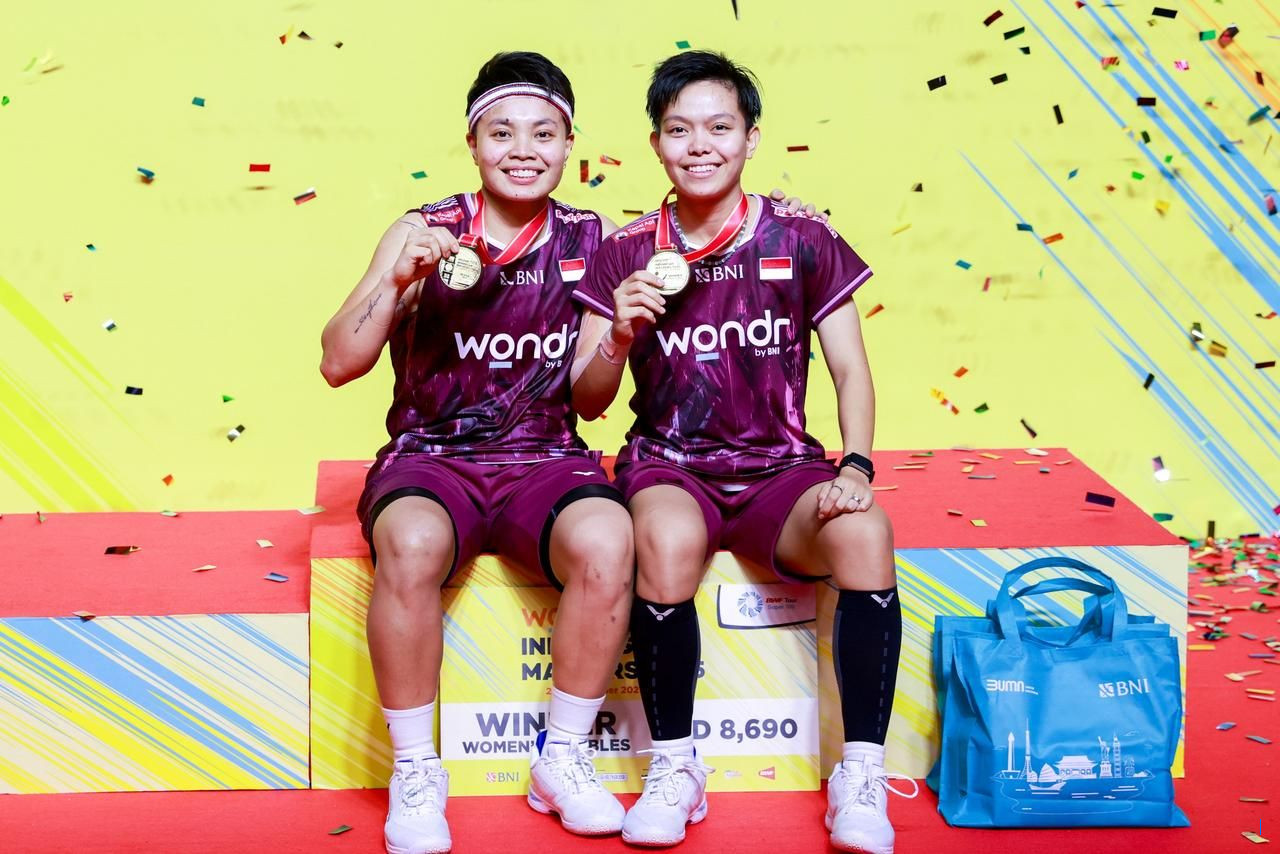 Indonesia Masters II 2025 - Raih Jutaan, Apriyani/Fadia Jadi Modal Juara