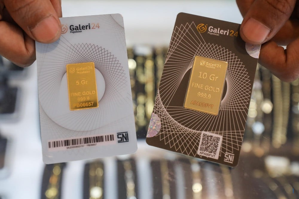 Harga Emas Antam, UBS, dan Galeri24 di Pegadaian Hari Ini 24 September
