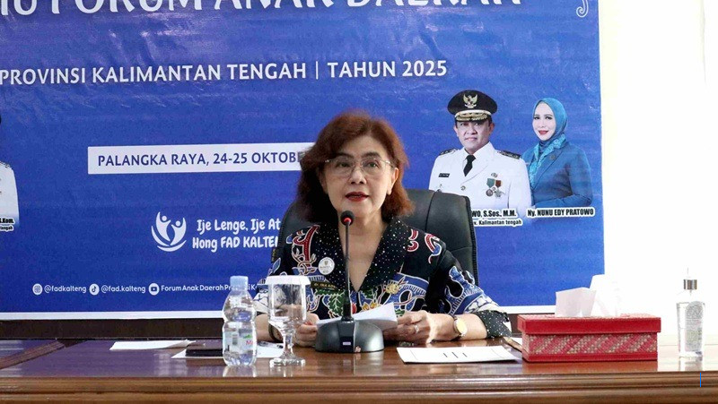 Pemprov Kalteng Kuatkan Partisipasi Anak Melalui Forum Anak 2025