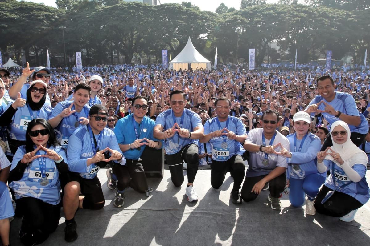 Semarak AHY RUN 2025, Ibas: Olahraga sebagai Fondasi Pembangunan Nasional