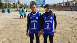 Tiga Pasangan Kota Bandung Menang di Laga Pertama BK Bola Voli Pasir Porprov Jabar 2026