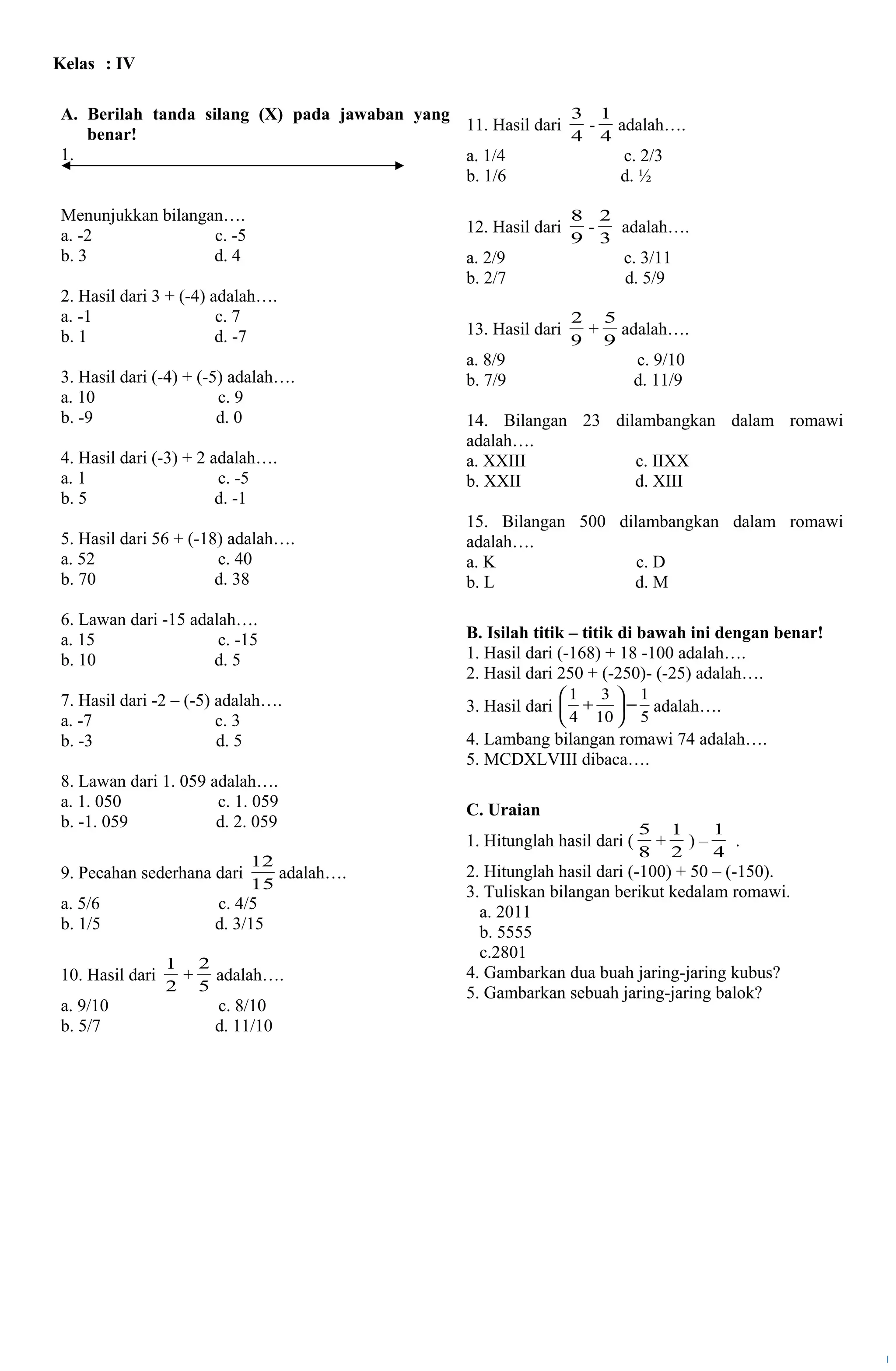 Soal Ujian PJOK Kelas 8 Halaman 121: Jawaban Essay