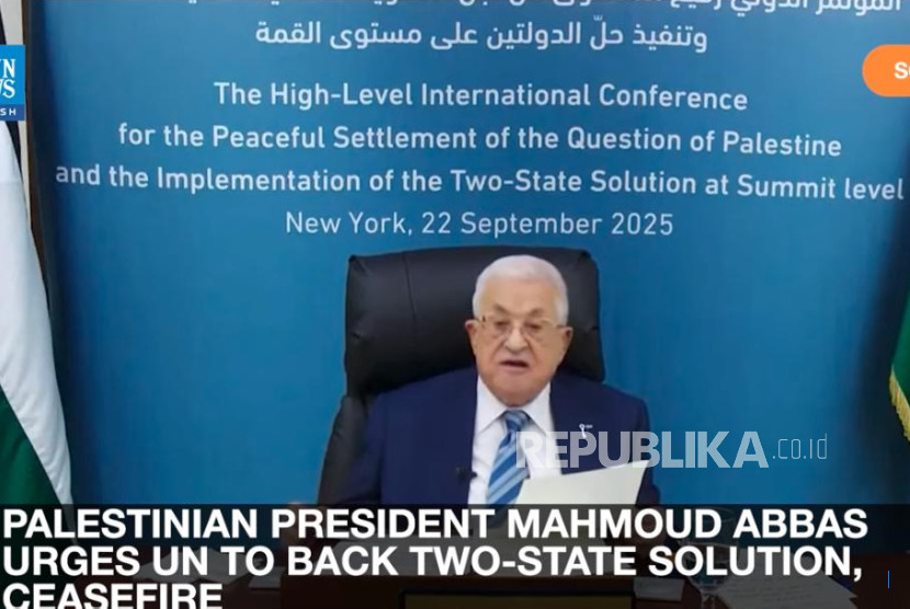 Pernyataan Presiden Abbas: Palestina Ingin Merdeka dan Berdampingan dengan Israel