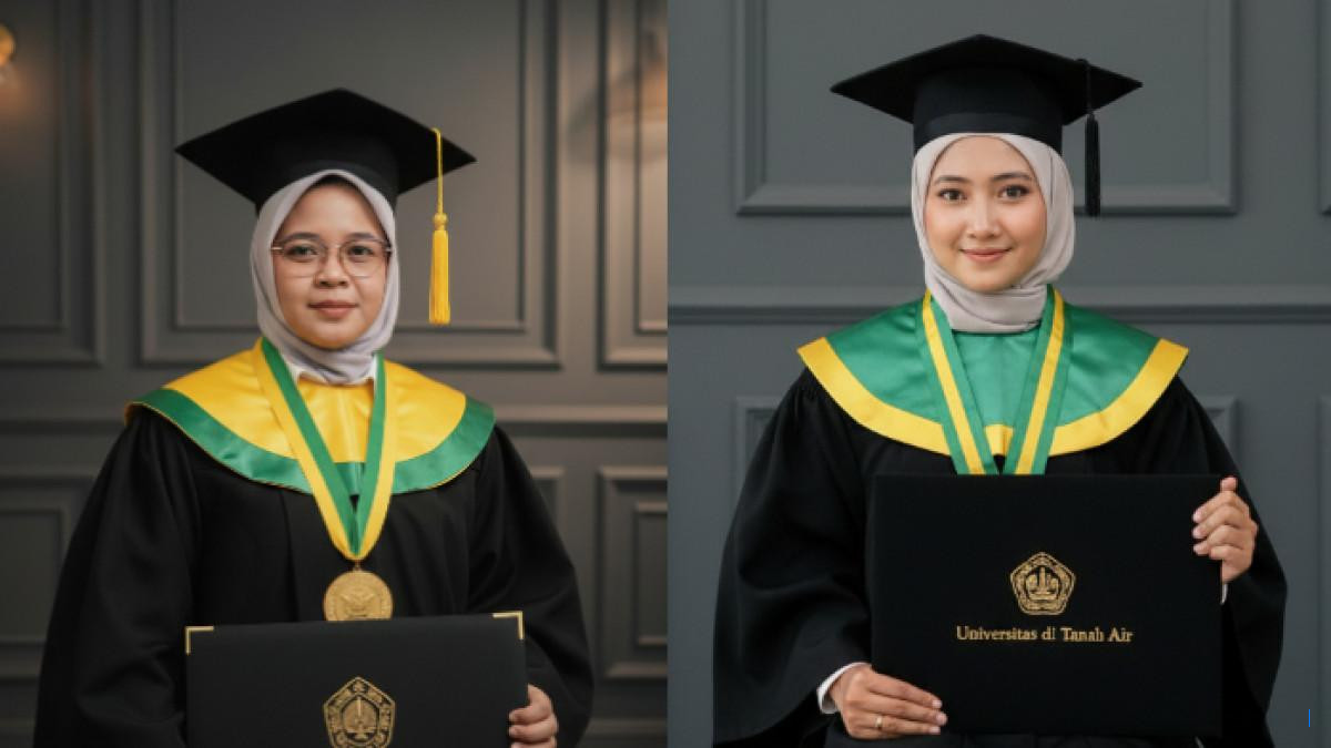 Cara Membuat Foto Jadi Keren dengan Toga Wisuda Menggunakan Prompt Gemini AI