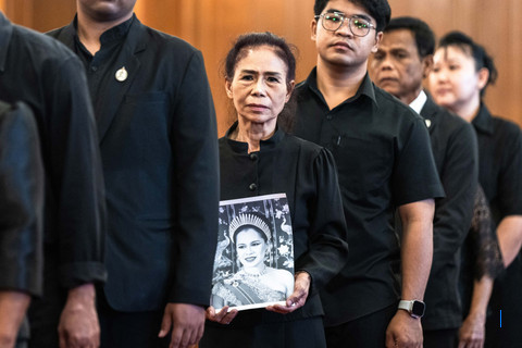 Foto: Mantan Ratu Meninggal, Thailand Berduka Sebulan