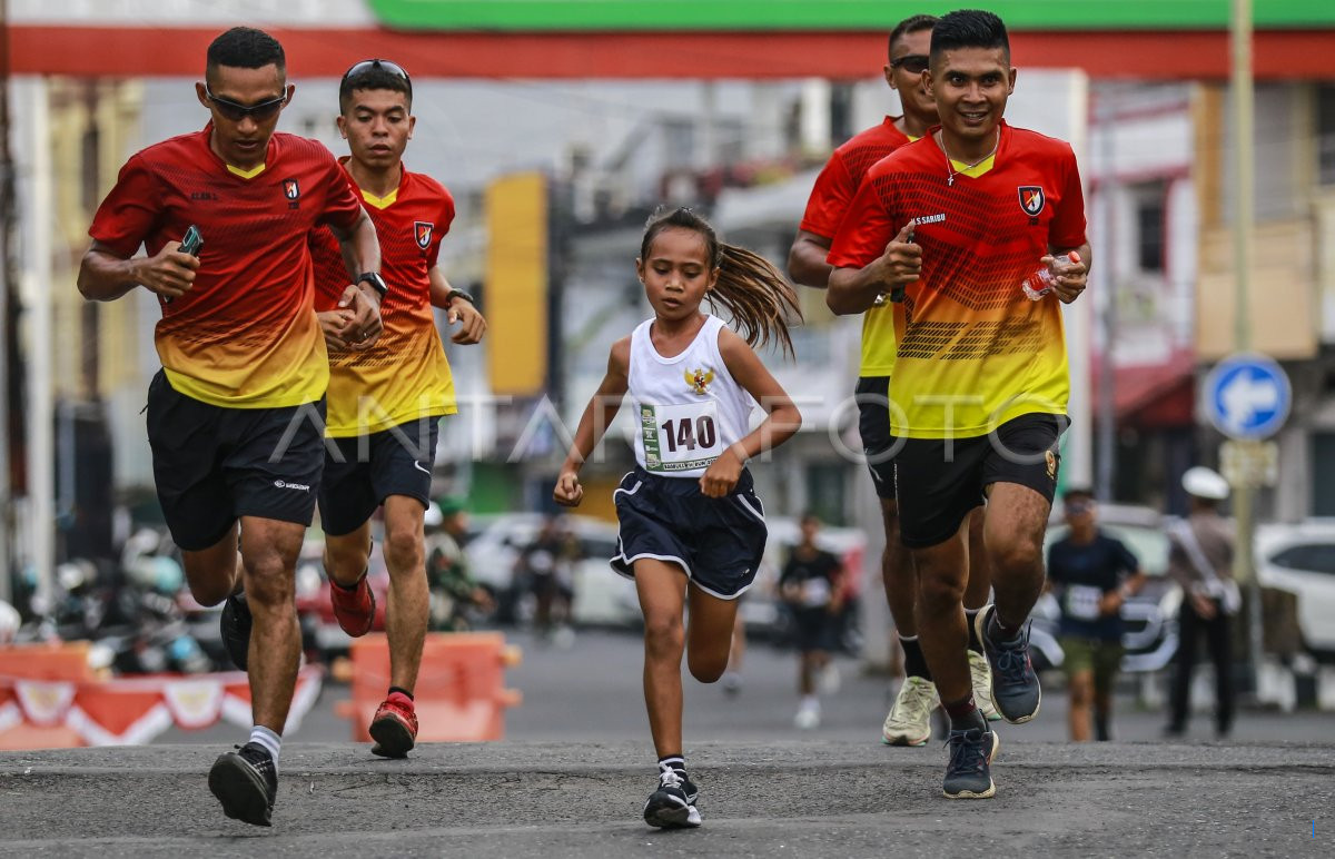 Olahraga dan Silaturahmi Memeriahkan Gama Color Fun Run di Ternate