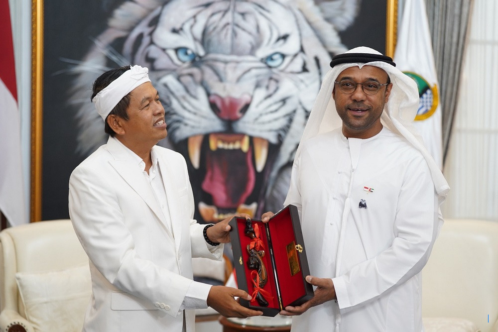 Dedi Mulyadi dan Dubes UEA Bahas Investasi di BIJB Kertajati dan Sumedang