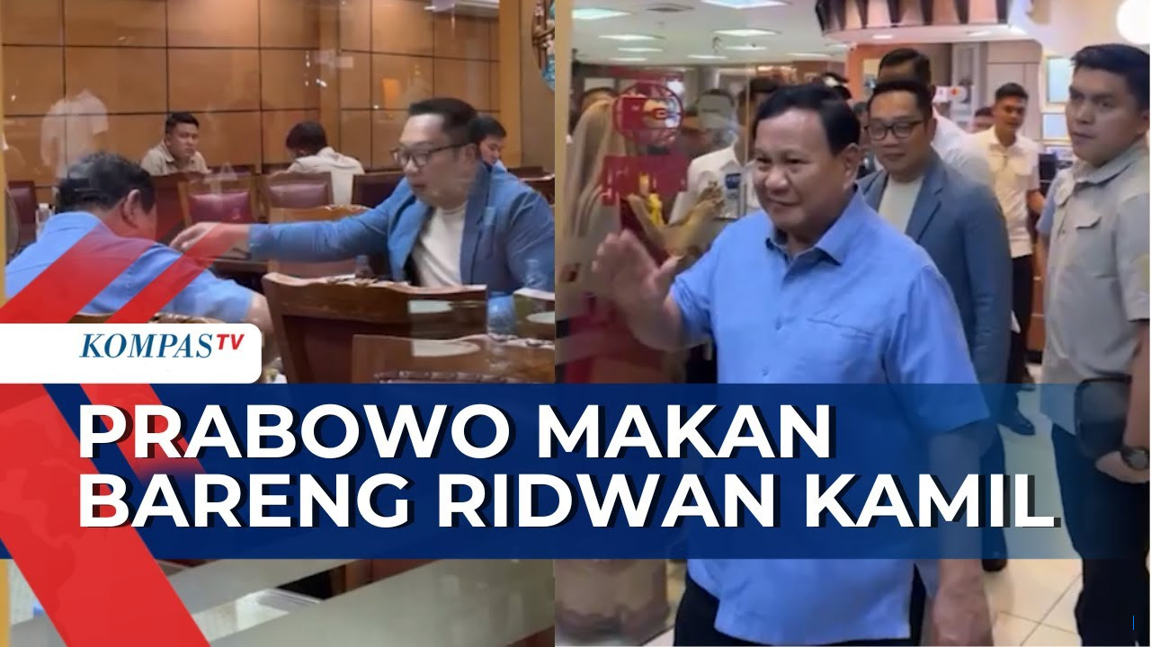 Malam Minggu, Prabowo Bahas Ekonomi di Rumah Pribadi