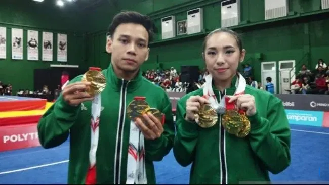 Dua Atlet Wushu Jatim Menggila, Raih 6 Emas di PON Kudus