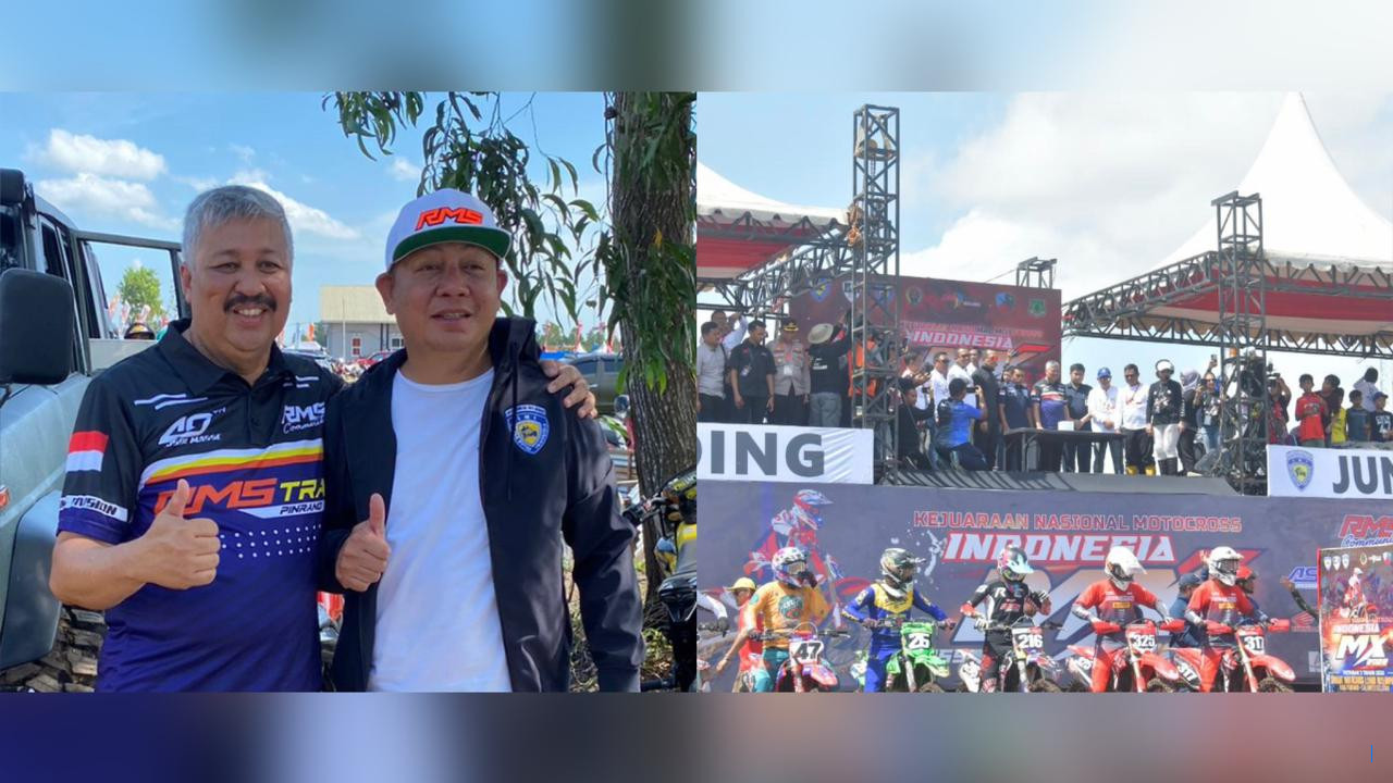 Kejurda Motocross Sumedang, Uji Nyali dan Bangkitkan Ekonomi Masyarakat